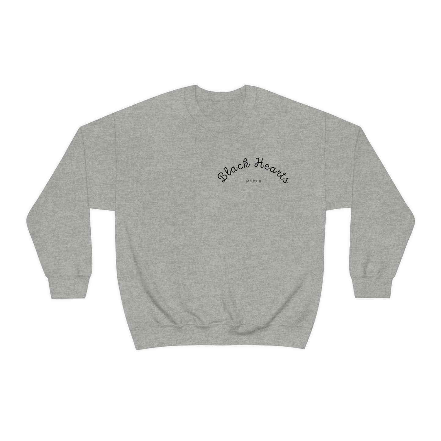 Black Hearts Classic Crewneck - Black Hearts