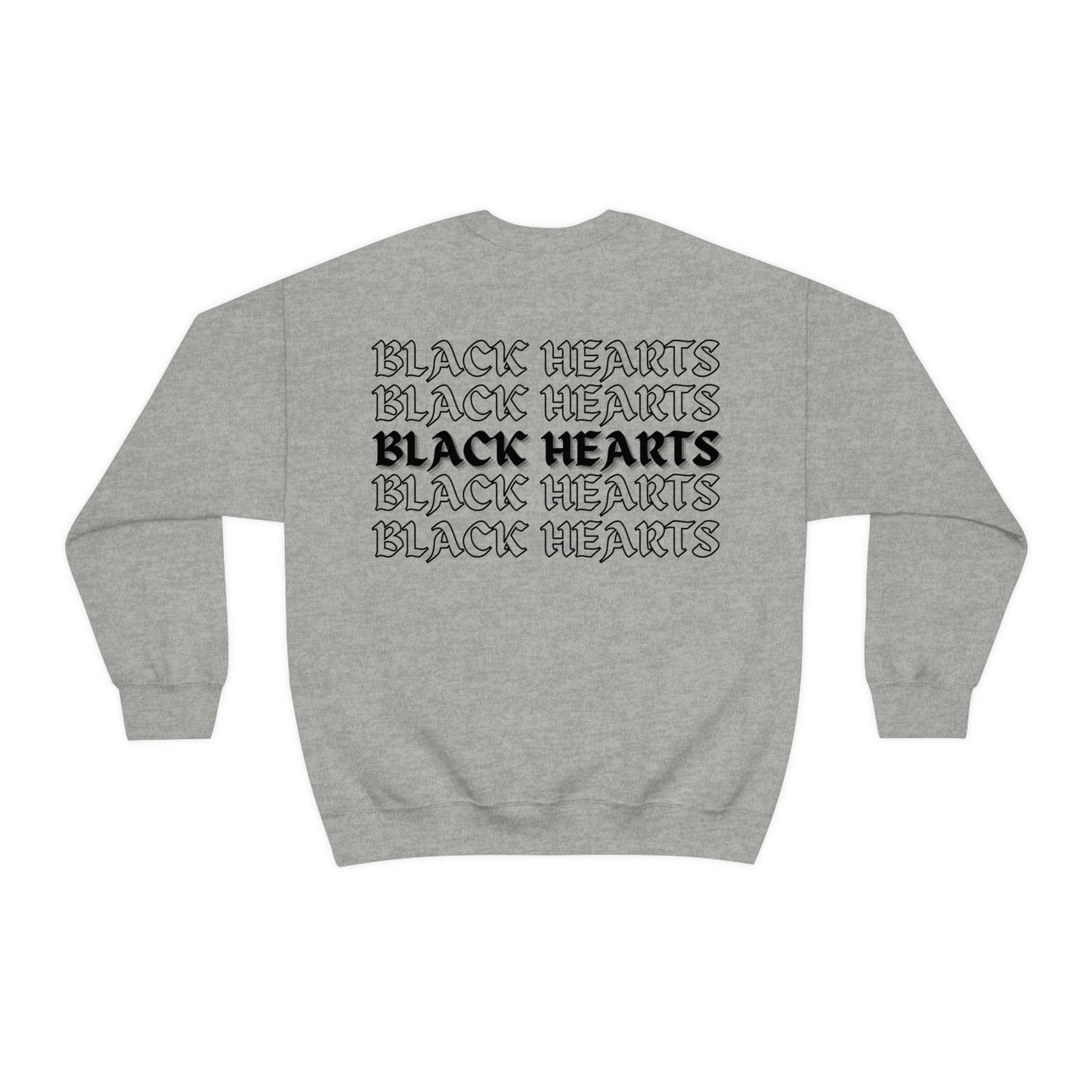 Black Hearts Club Seal Crewneck