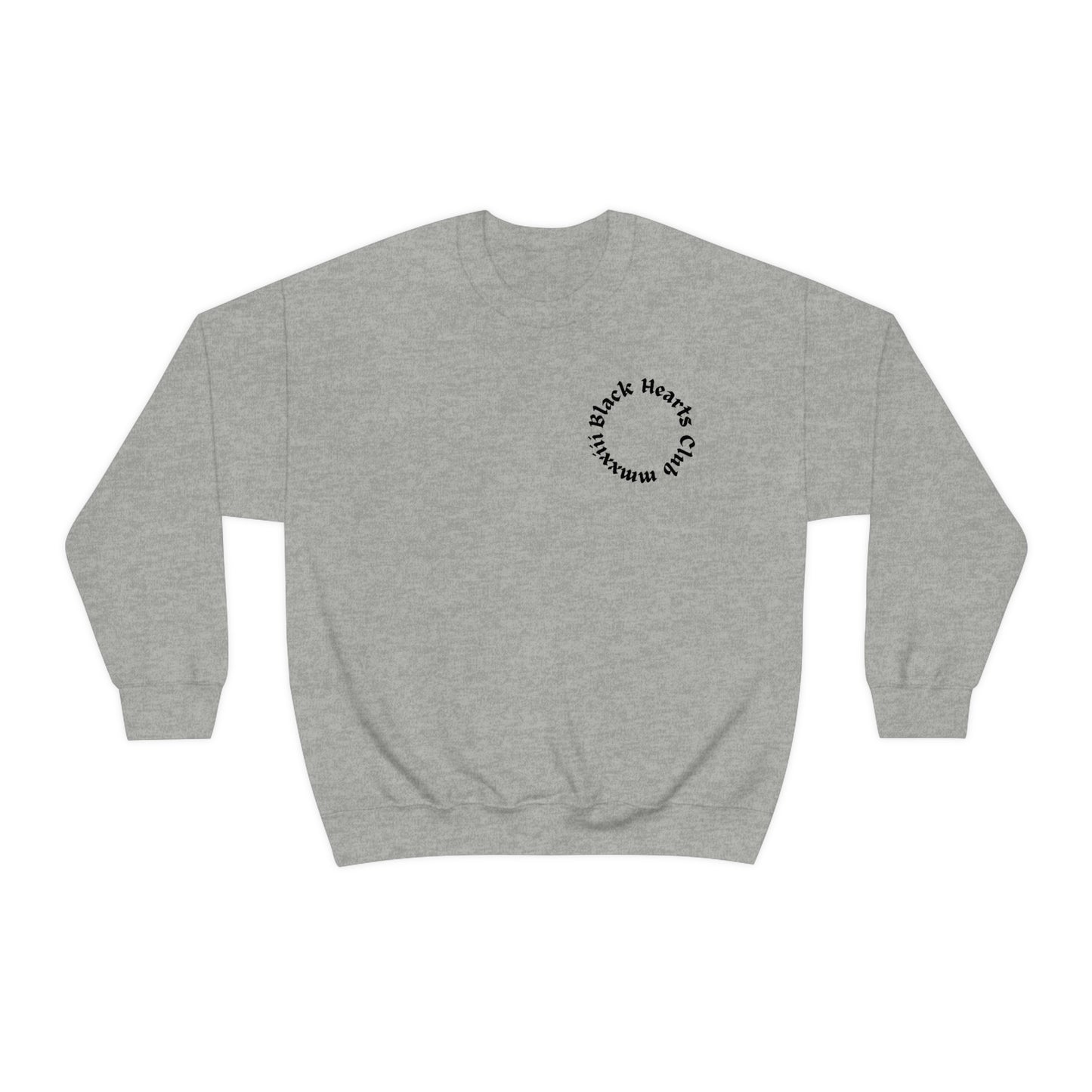 Black Hearts Club Seal Crewneck