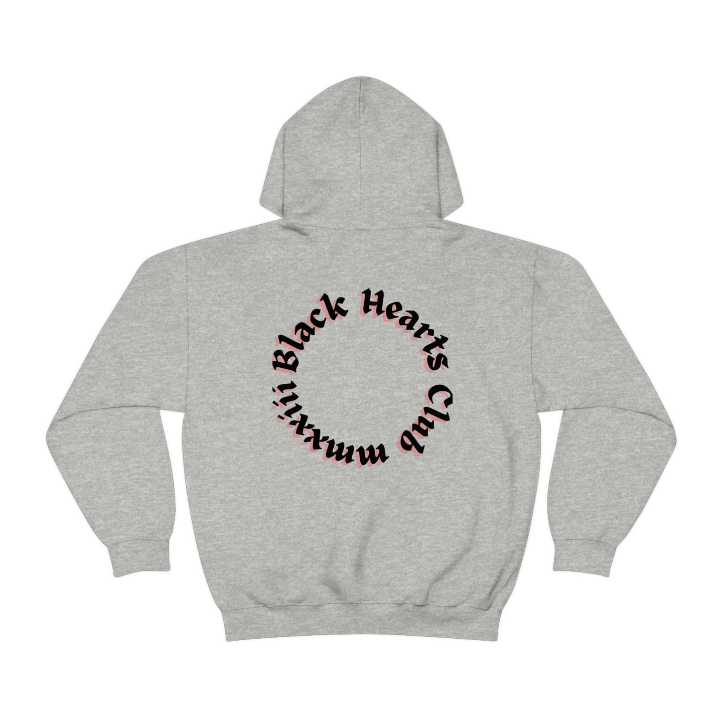 Black Hearts Club Hoodie - Black Hearts