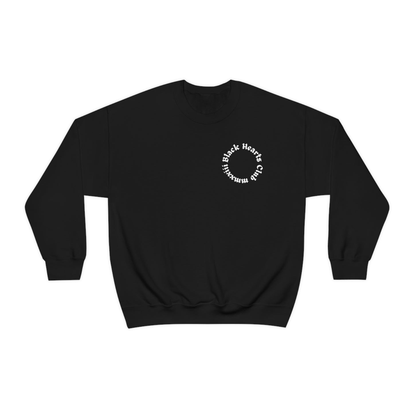 Black Hearts Club Seal Crewneck