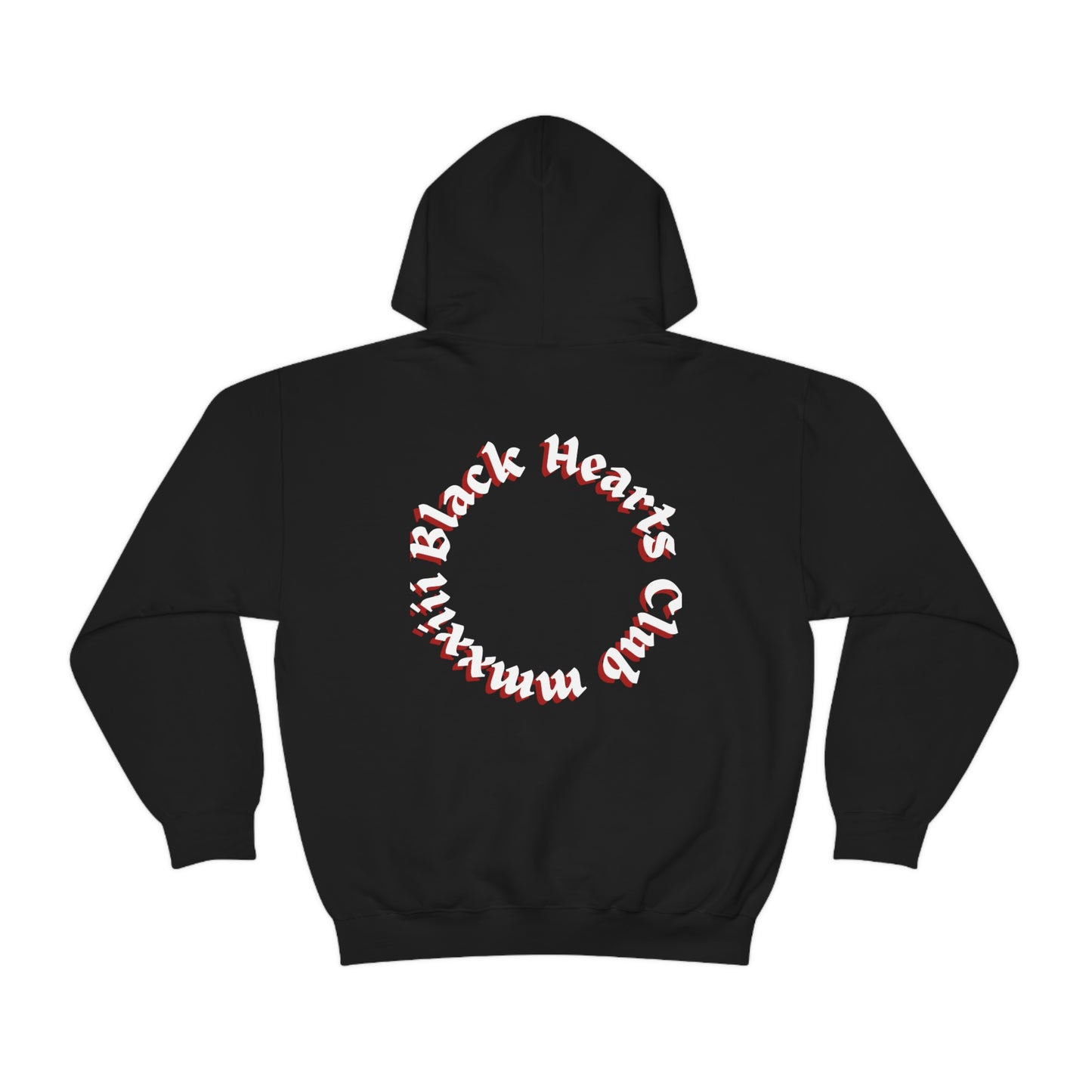 Black Hearts Club Hoodie - Black Hearts